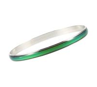 LIGIGWASH Pulsera de Cobre Que Cambia de Color para Mujer Pulsera Delicada de 65 MM de Diámetro Interior Accesorio de Joyería Muñeca Versátil para Uso Diario y Eventos