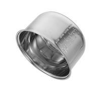 LIGIGWASH Repuesto Olla Interior Inoxidable para Olla Arroceras Eléctricas Distribuidor Uniforme de Calor para Vapor y Guisos Utensilio Doméstico Versátil