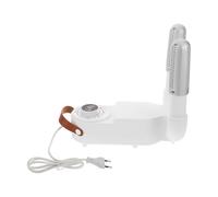 LIGIGWASH Secador de Zapatos Eléctrico Plegable con Luz Azul y Temporizador | Ac 220-240 V, Plástico, Uso en Viaje, Accesorio para Zapatillas, Secado Rápido y Sensor Automático