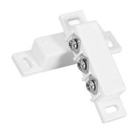 LIGIGWASH Sensor de Puerta Magnético para Seguridad Alarma Ventana con Detector de Apertura Protección Versátil para Hogar y Oficina Color Blanco Elegante