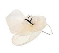 LIGIGWASH Sombrero Fascinator Elegante para Mujer con Plumas Tocado Mini para Boda Fiesta y Cóctel Accesorio Ligero y Adaptable para Eventos Formales