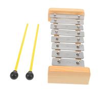 LIGIGWASH Xilófono de Percusión Infantil Notas con Teclas de Aluminio y Mazos Instrumento Musical Montessori para Ligero y Resistente para Actividades Musicales Casa y Escuela
