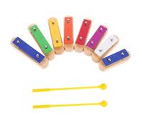 LIGIGWASH Xilófono Infantil de Madera de Notas con Baquetas Instrumento de Percusión Educativo para Desarrollo Musical para Composición Musical y Técnicas de Interpretación