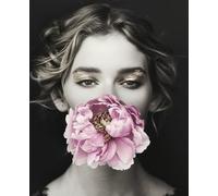 LIGNE CLAIRE EDITION FINE ART COMPOSITION NOTEBOOK. 7.5" x 9.25" Gloss Cover.: Fashion-inspired Design. 160 Lined Pages. Premium Modern Notebook. Designed By Artist Jeanne Conte