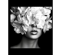 LIGNE CLAIRE EDITION FINE ART COMPOSITION NOTEBOOK. 7.5" x 9.25" Gloss Cover: Fashion-Inspired Design. 160 Lined Pages. Premium Notebook.