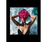 LIGNE CLAIRE EDITION FINE ART COMPOSITION NOTEBOOK. Black Bathing Suit, Blue Sea. 7.5” x 9.25” Matte Cover. 160 Lined Pages. Everyday Luxury. From the Archives of Artist Jeanne Conte: Everyday Luxury