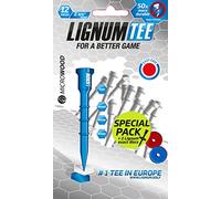 Lignum Boost tee de Golf, 12 PK, Blanco, 72 mm
