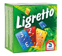 Schmidt , Ligretto Green, Card Game, Ages 8+, 2 to 4 Players, 15 mins Minutes Playing Time