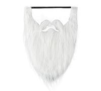 LIGSLN Barba falsa de Halloween, divertido bigote facial, accesorios para el cabello, bigote falso, suministros de cosplay, disfraz divertido de bigotes