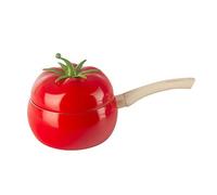 LIGSLN Cacerola antiadherente ligera con forma de fruta, cacerola de aluminio, ollas de sopa, sartén, utensilios de cocina, sartenes