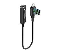 LIGSLN Convertidores de entrada tipo C de disipación rápida del calor, cuerpo de metal, conectividad sin costuras para viajes de negocios, convertidores de cable digital