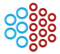 LIGSLN Juego de 17 juntas tóricas para máquinas de café espresso BES900, BES920, BES980, BES990, incluye 5 unidades, azul, grande, 12 piezas, enrojecimiento pequeño