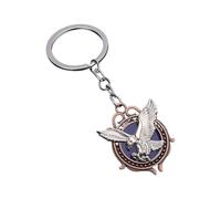 LIGSLN Llavero de animal con diseño de aleación con temática masónica, adorno decorativo para hombres y mujeres, regalo de masonería para hombres, Guhong, Talla única