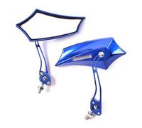 LIGSLN Universalmente 8 mm 10 mm rosca de vidrio retrovisor para motocicleta, motocross, scooter, accesorios de visión trasera de motocicleta