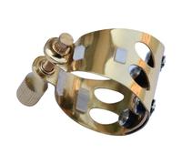 Liguador de saxofón de latón de 4 puntos de diseño optimizado acústico tornillo de ajuste de almacenamiento compacto