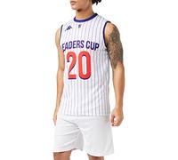 Ligue Nationale de Basket Maillot Blanc Disneyland Paris Leaders Cup 2020 Bañadores Ajustados para Hombre, Unisex Adulto, XXL