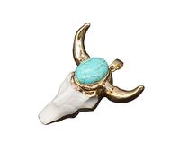 Liguero Regalos Collares Anillo de hueso de vaca piedras preciosas Cuarzo encantos para pulsera collar fabricación de joyas Diadema Decoración Organizador Anillo Collares (C, One Size)