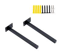 LIGUOYI 2Pcs Espesar Soporte para Estante, Soporte para Estante, Ahorrar Espacio, para Estante De Carga Pared Colgantes, Soporte De La Pared Industrial, Bricolaje Soportes