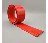 LIGUOYI Cinta Antideslizante para Peldaños Y Escalera 6cm 8cm 10cm × 5 M 10m Tiras PVC Antideslizante, Cinta Abrasiva Impermeable para Suelos, Rampas Interiores Y Exteriores(Red,5cmx5m)