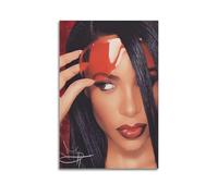 LIHAIXUAN Aaliyah - Póster artístico en lienzo para pared, impresiones artísticas para decoración de pared, 30 x 45 cm, estilo sin marco