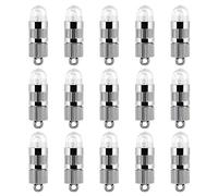 LIHAO Mini LED Bombillas Luz Blanca para Globo Decoración para Linterna de Papel Decorativas Fiesta Boda (15 piezas)