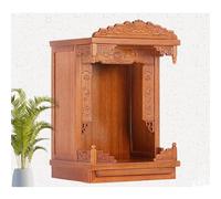 LIHDNGXM Altar de Santuario de Madera Maciza con Tabla extraíble, Mesa de Altar de Santuario de Madera, nicho de oración Budista, Mesa para Incienso(36 * 30 * 51CM)