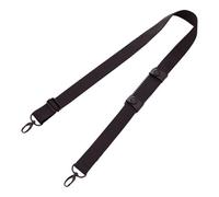 LIHIT LAB Correa de hombro, 1.5 pulgadas de ancho, ajustable, 29-51 pulgadas, color negro (A7580)