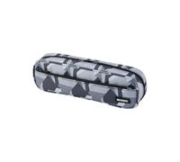LIHIT LAB Estuche para bolígrafos, 9.4 x 1.8 x 3 pulgadas, camuflaje gris hielo (A7552-135)