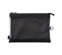 LIHIT LAB F7575-24 - Funda transparente A4, color negro