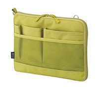 LIHIT LAB Funda para portátil, Repelente de Agua y Manchas, Horizontal, 10.2 x 7.9 Pulgadas, Verde (A7680-6)