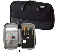 Lihit Lab.Smart Fit - Estuche compacto para lápices y bolígrafos, color negro