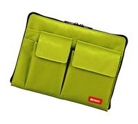 Lihit Lab Teffa Bag in Bag - Size A5 (10" X 7.1") - Yellow Green