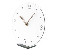 LIHUAN Reloj De Sobremesa Salón De Reloj De Mesa Decoración Simple Péndulo Reloj Creativo Pequeño Reloj,B-7inch