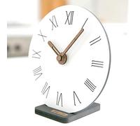 LIHUAN Reloj De Sobremesa Salón De Reloj De Mesa Decoración Simple Péndulo Reloj Creativo Pequeño Reloj,C-7inch