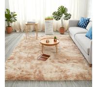 LIHUANE Alfombra Mullida 90 x 200 cm Antideslizante y Resistente Alfombra Muy Suave Fácil Cuidado para Dormitorio, Comedor, Pasillo, Interiores, Beige