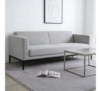 LIHUANE Alfombra Salón 190 x 440 cm Antideslizante y Suave Alfombra Salon Furry Antideslizante Fácil de Limpiar para Salón, Dormitorio, Adulto, Niño, de Noche, Gris