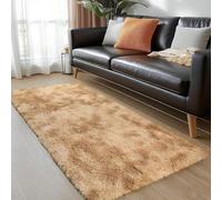 LIHUANE Alfombras Grandes Alfombra Pelo Largo 115 x 225 cm Minimalista, Natural Esponjosa Alfombras Opción Personalizable para Dormitorio, Comedor, Pasillo y Habitación, Beige
