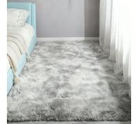 LIHUANE Alfombras Pelo Largo Alfombra 90 x 250 cm Antideslizante y Resistente Basic Alfombra Algodon Opción Personalizable para La Decoración de Salas de Estar y Dormitorios, Gris Claro