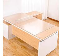 LIHUANE Protector Mesa Transparente 78 x 120 cm Antimanchas, Resistente Al Calor Mantel Transparente Mesa Lavable para Cocina, Comedor, Fiestas y Usos Diarios, Esquinas Redondeadas
