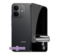 LiiLaa 2 protectores de pantalla de TPU para Redmi Note 17 Pro/ 17 Pro Max | Protector de pantalla de privacidad, antihuellas, burbuja autoextinción, antispy privacidad, compatible con ID de huellas