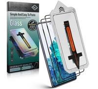 LiiLaa Para Samsung Galaxy S20 FE 5G para cristal blindado, [pantalla completa] [instalación automática] [cristal TOP 9H] resistente a los golpes, antiarañazos, antihuellas dactilares, antiburbujas, 2
