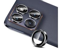 LiiLaa Protector de cámara para Motorola Moto Edge 70 Fusion, 1 pieza de cobertura completa de la lente, anillo de metal individual, protector de lente de dureza 9H, protector de lente antiarañazos