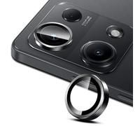 Liilaa Protector de Lente de Cámara para Xiaomi Redmi Note 14S, 9H Dureza Anti Arañazos Protector Camara Vidrio Templado, HD Individuo Metal Cristal Templad - 1 Juegos (Negro)