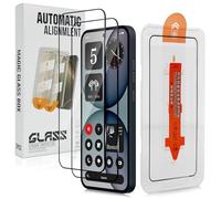 Liilaa - Protector de pantalla de cristal templado para Nothing Phone 4A, HD transparente con herramienta de instalación fácil, dureza 9H Glass, resistente a los arañazos, carcasa compatible, juego de
