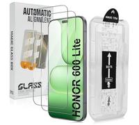 LiiLaa Protector de pantalla para Honor 600 Lite de cristal templado, [Instalación automática] [Pantalla completa] 9H dureza Película de pantalla de vidrio templado, resistente a los arañazos