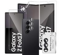Liilaa Protector de Pantalla para Samsung Galaxy Z Fold 7 5G, TPU Película protectora, Cristal Templado Trasera y Protector de Lente de Cámara, Anti Arañazos Dureza 9H Vidrio
