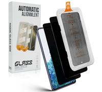 LiiLaa Protector de privacidad para Samsung Galaxy S20 FE 5G para cristal blindado, [instalación automática] [compatible con huellas dactilares] Protector de privacidad de privacidad, antiespía