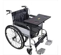 LIIT Bandeja desmontable para silla de ruedas con soporte para vasos, accesorio universal para mesa para silla de ruedas para comer y descansar