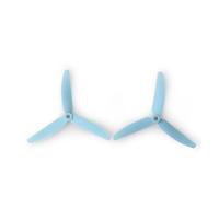 LiiZZi Hélice 5040 de 5 Pulgadas, Fibra Vidrio y Nailon Reforzado, en Sentido horario antihorario, Apta for dron cuadricóptero ZMR250 QAV250, 4 Pares/8 Unidades(5045BN Blue)