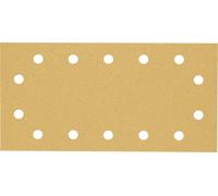 Lija - lija de recambio, 14 piezas, tamaño 115x230 mm, grano 120, ideal para acabados finos en madera y metal, alta durabilidad.